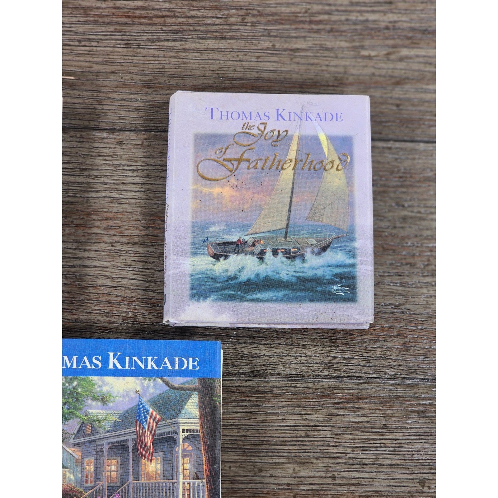 Thomas Kinkade Mini Gift Book Set of 3 Small Hardcover Keepsakes