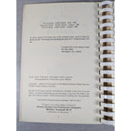 1985 Azalea Coast Cookbook Wilmington NC Spiral Community Book
