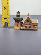 Lenox Miniature Lighthouse Thimble Figurine Block Island Lighthouse Rhode Island