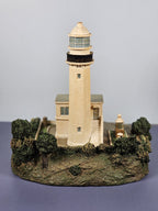 Danbury Mint Kan Non Zaki Lighthouse Sculpture Japan Collection W/ COA