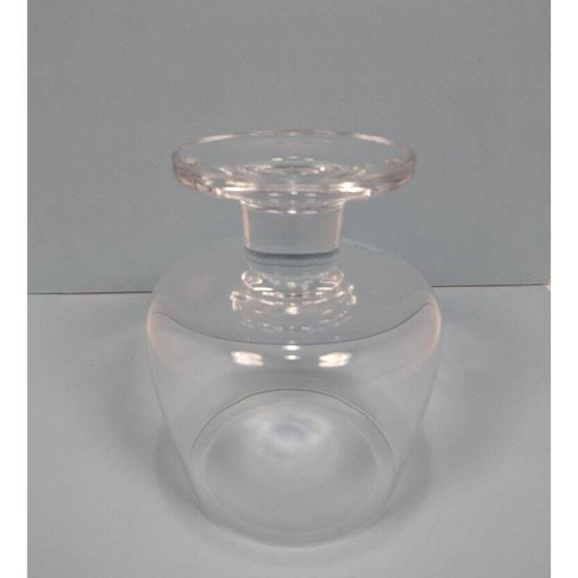 Vintage Whiskey Glasses Set of 4 Clear Barware Rocks Glasses
