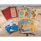 Vintage S&H Green Stamp Books Lot MacDonald Plaid 20 Books