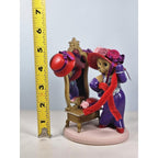 Hamilton Collection Classy n Sassy Bear Figurine Happy Hatters COA 5.5"