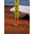 Rae Dunn SWEET SALTY Divided Serving Dish White Farmhouse Tray