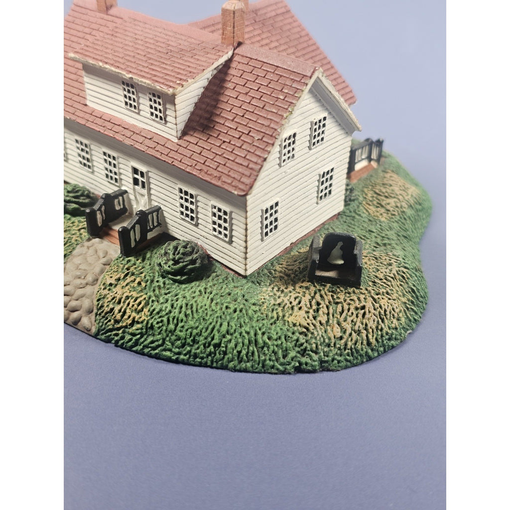 Vintage Danbury Mint West Quoddy Head Lighthouse Figurine