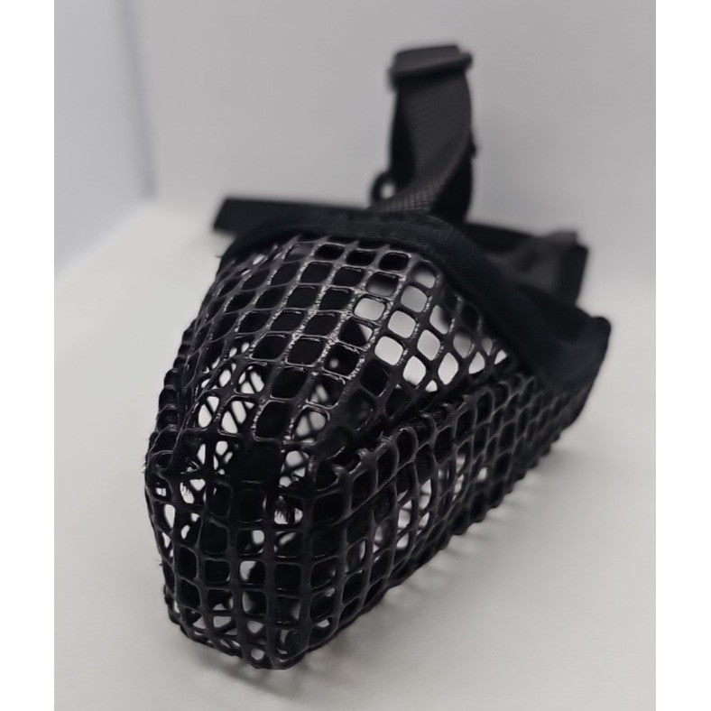 Mayerzon XS Black Dog Muzzle Adjustable Basket Style Pet Accessory