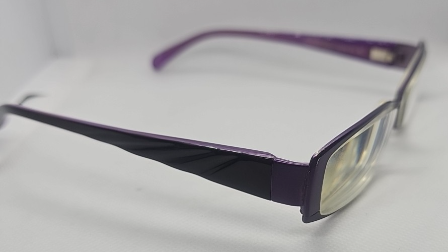 Kensie Evolve TO 58-16-135 Purple/ Black Full Rim Eyeglasses With Case