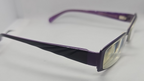 Kensie Evolve TO 58-16-135 Purple/ Black Full Rim Eyeglasses With Case