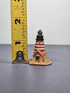 Lenox Miniature Lighthouse Thimble Figurine West Quoddy Head Lighthouse ME