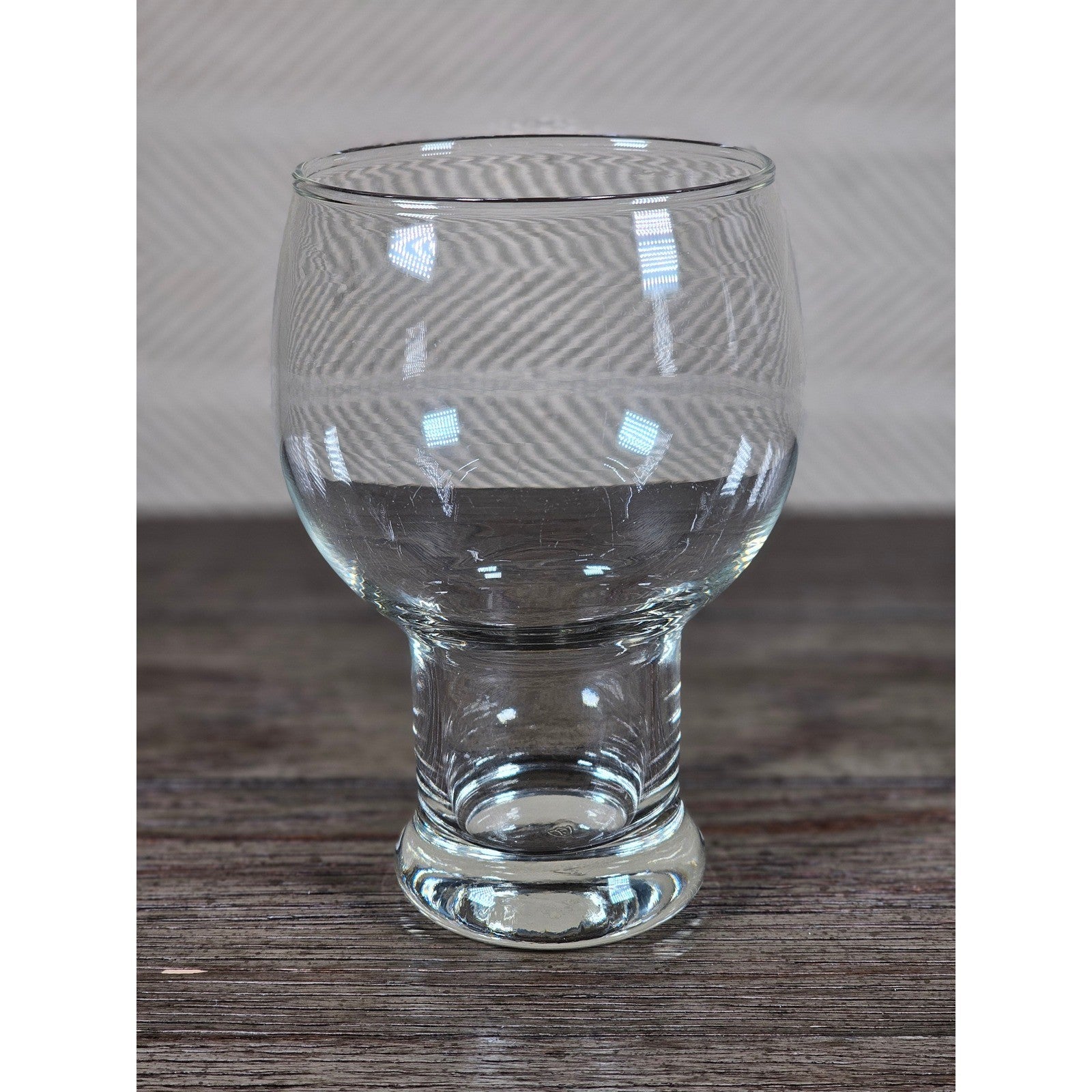 Vintage Fostoria Clear Glass Goblet Footed Stemware 5.5" Tall