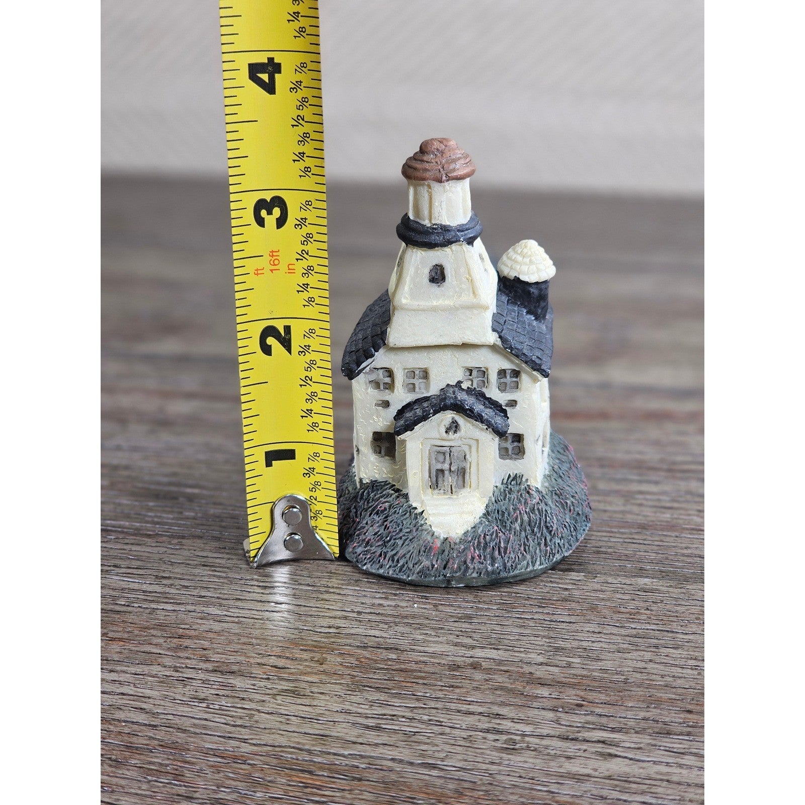 Vintage Lighthouse House Figurine Mini Coastal Decor Resin Nautical