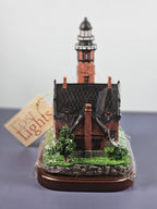 Lefton Lost Lights Cleveland Lighthouse Figurine With Box & Certificate