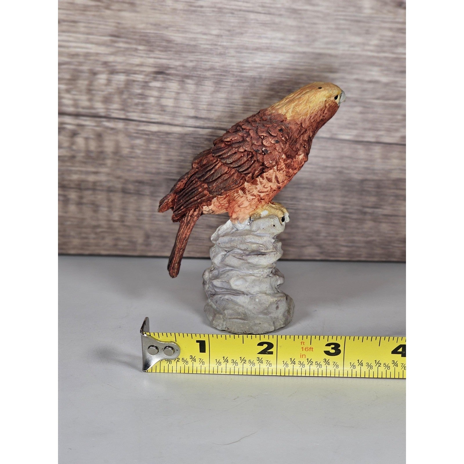 Vintage Bald Eagle Figurine Ceramic Wildlife Americana Decor