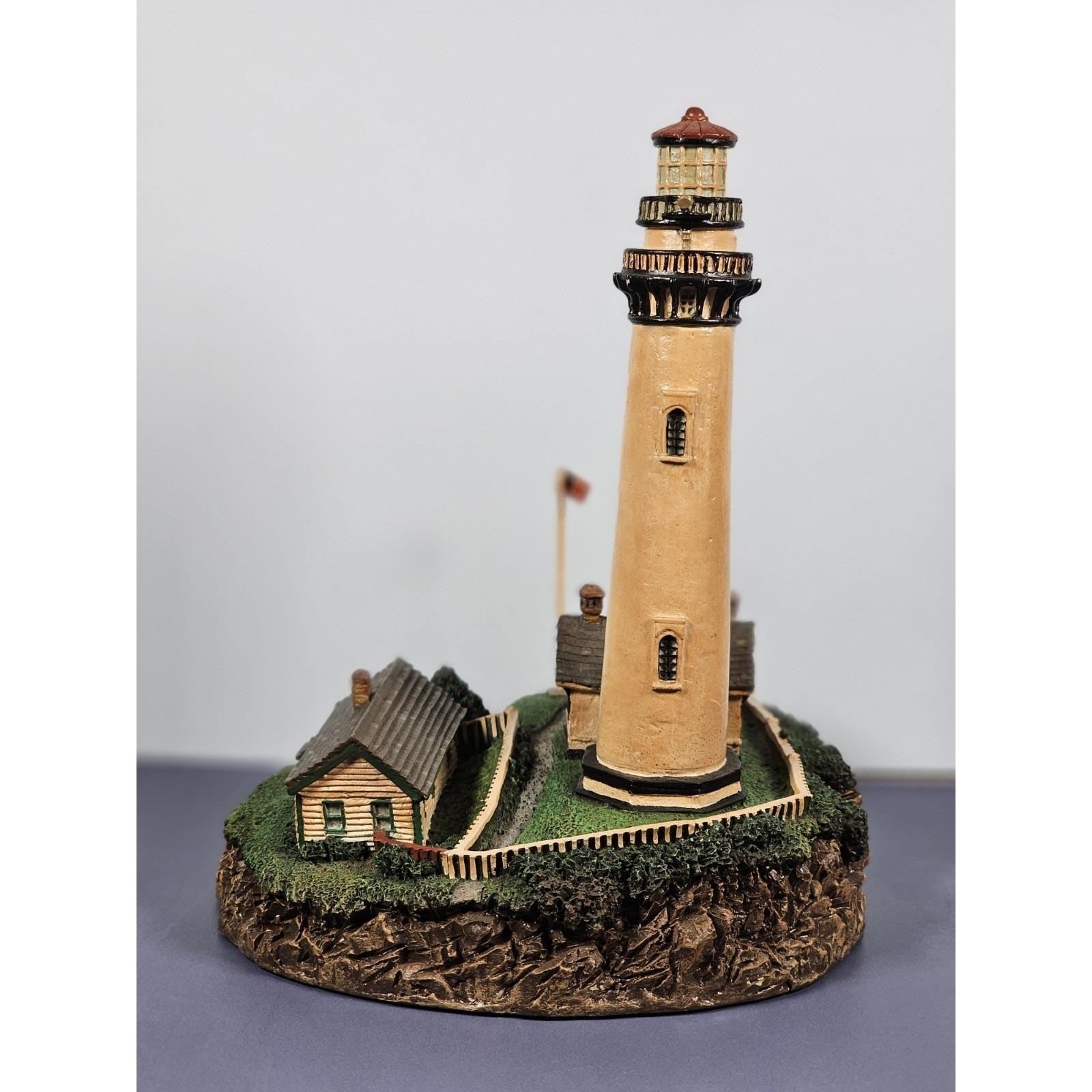 Danbury Mint Pigeon Point Lighthouse Figurine w/ COA Maritime Decor