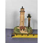 Danbury Mint Point Vicente Lighthouse 1993 COA Figurine