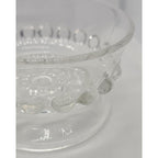 Vintage Clear Glass Sundae Dish Footed Ice Cream Dessert Cup