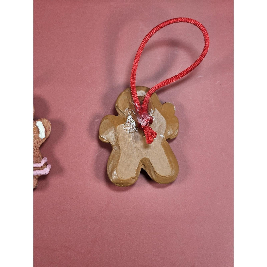 Vintage Gingerbread Christmas Tree Ornaments Holiday Decor 2"