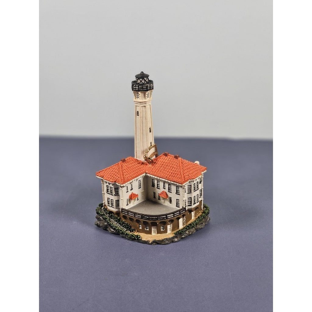 Lefton Alcatraz Lighthouse Ornament 1998 Coastal Decor Collectible
