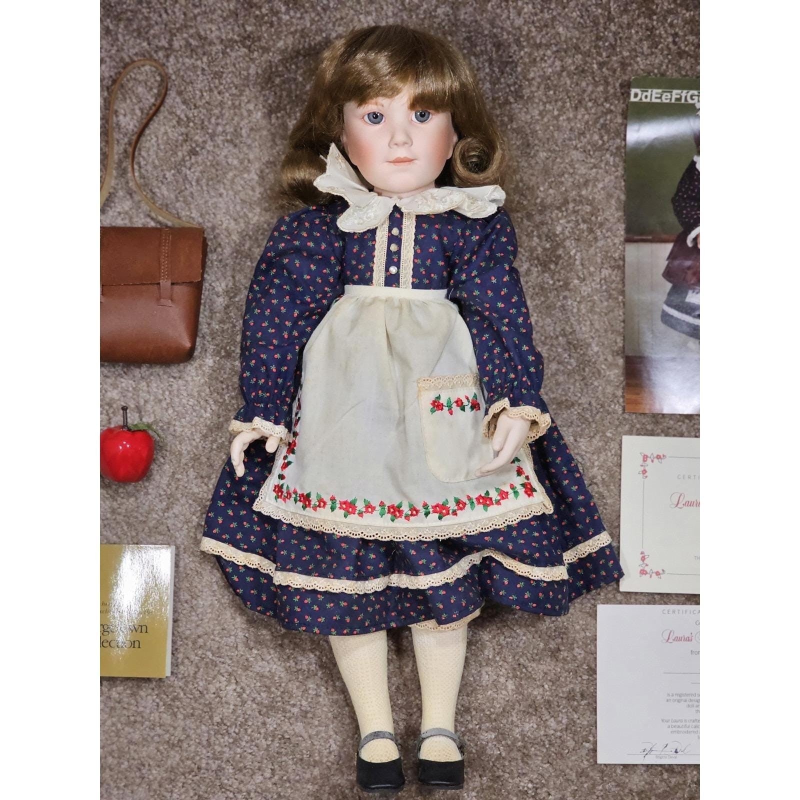 Vintage Brigitte Deval "Laura" Doll 19" Little Loves Georgetown Collection