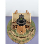 Danbury Mint Block Island Lighthouse Figurine COA 7 Inch Base