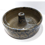 Vintage Aubrey Brown Studio Pottery Baking Dish Signed 1997 Stoneware