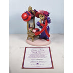 Hamilton Collection Classy n Sassy Bear Figurine Happy Hatters COA 5.5"