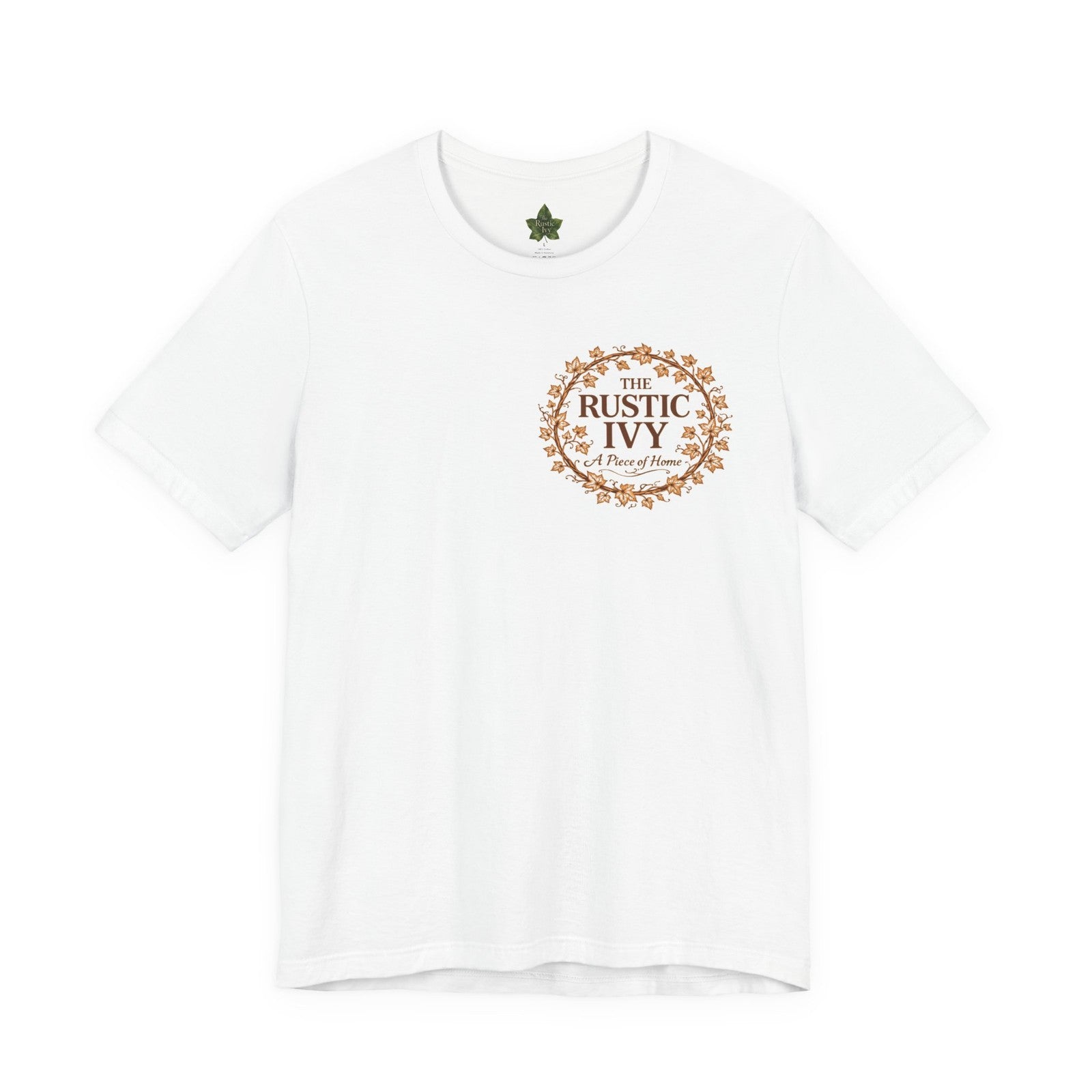 The Rustic Ivy Logo Tee, Vintage Ivy Farmhouse Shirt