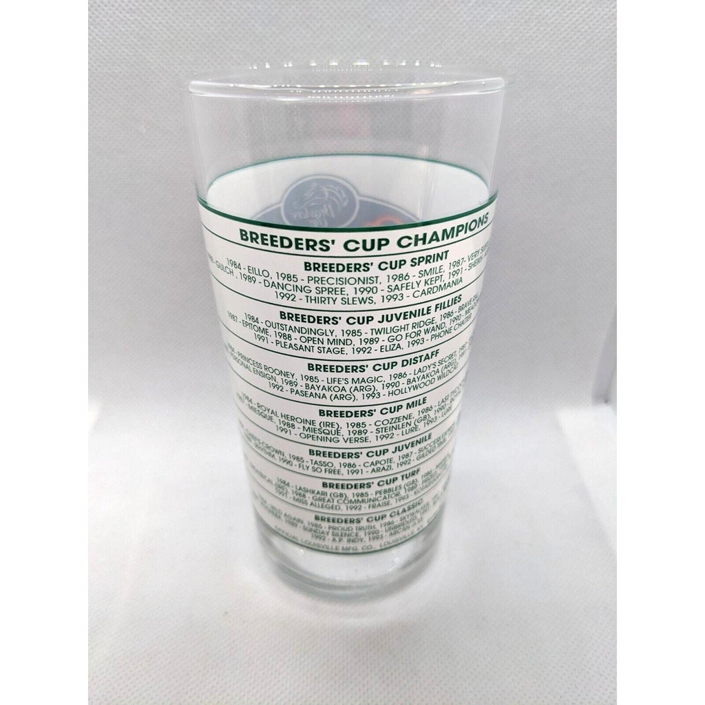 Vintage Breeders Cup 1994 Churchill Downs Racing Glass by Libbey