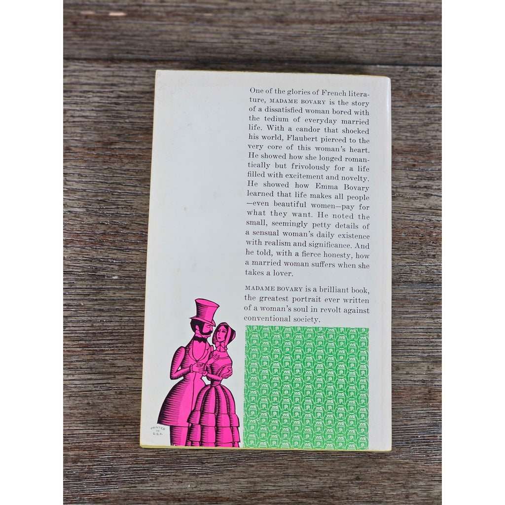 Vintage Madame Bovary Paperback – Gustave Flaubert – Washington Square Press
