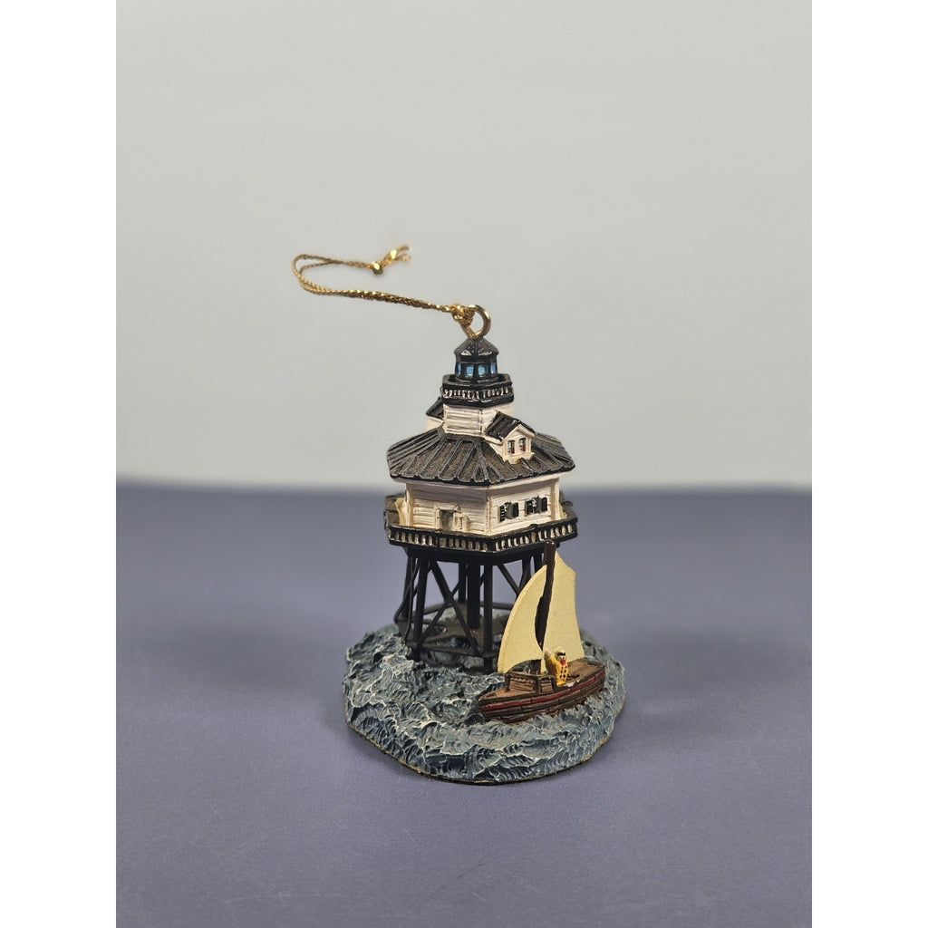 Vintage Middle Bay Lighthouse Ornament by Younger & Associates 1998