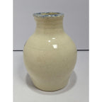 Stoneware Vase Blueberry Design Rustic Ceramic Vase