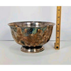 Vintage Webster Wilcox Silver Plated Oval Bowl Trinket Dish