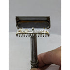 Vintage GEM Micromatic Open Comb Safety Razor USA Single Edge