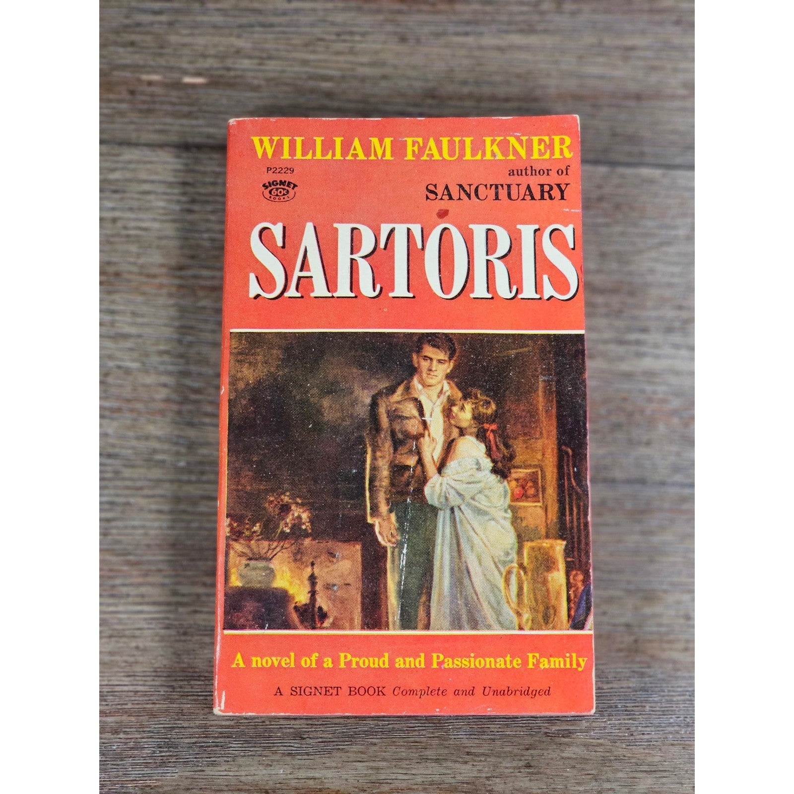 Vintage Sartoris by William Faulkner 1962 Signet Paperback