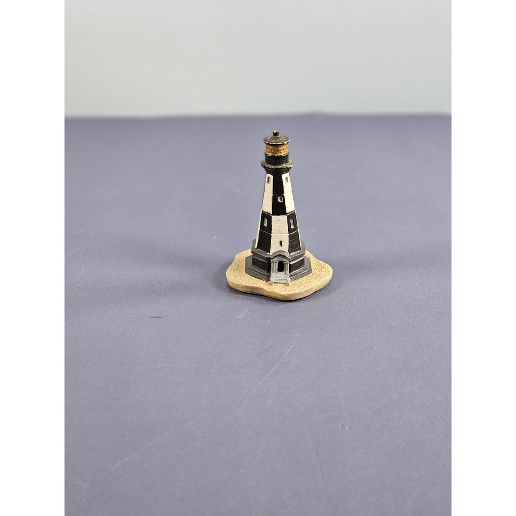 Vintage Cape Henry Lighthouse Thimble Miniature Souvenir 1.5 Inch