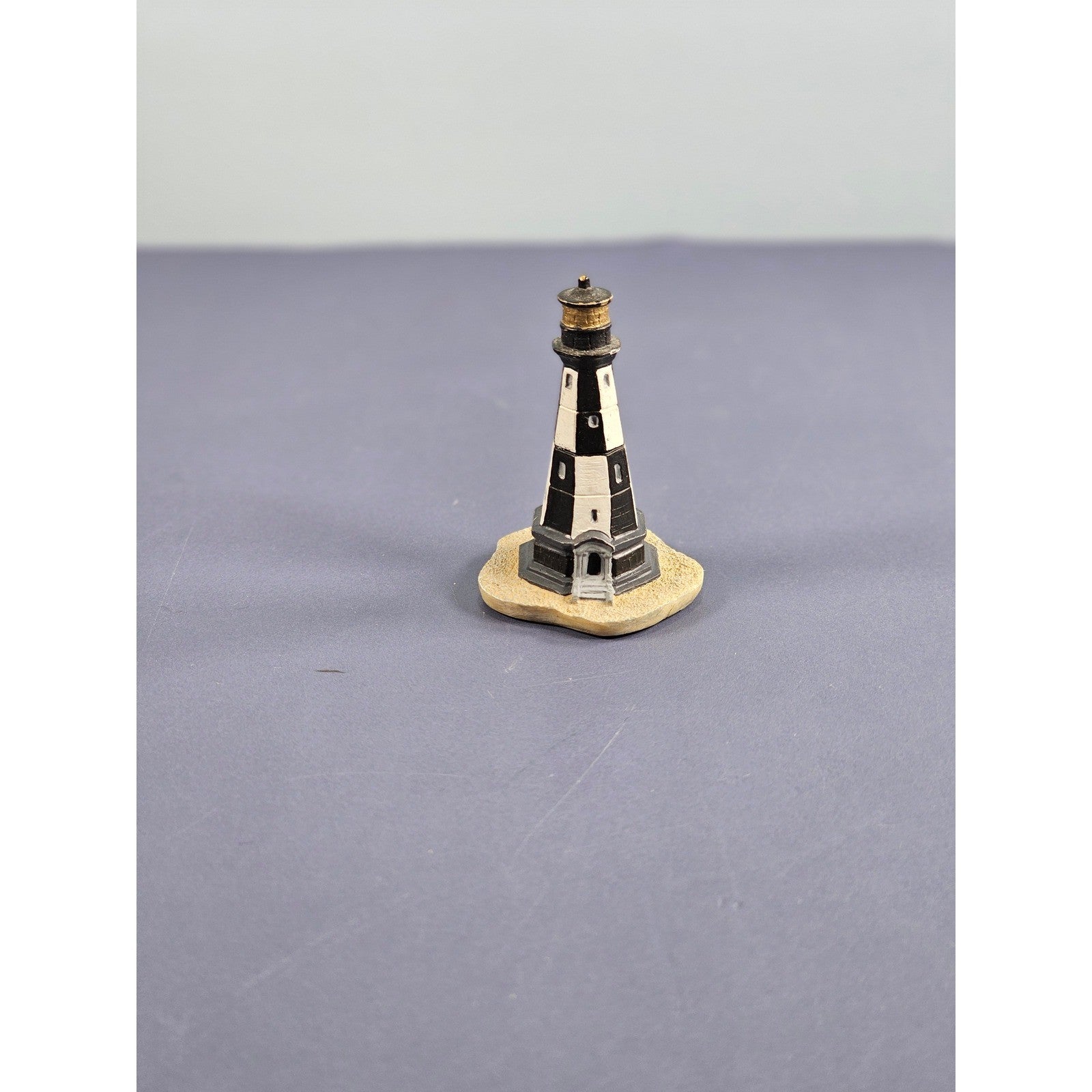 Vintage Cape Henry Lighthouse Thimble Miniature Souvenir 1.5 Inch