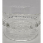 Vintage Clear Glass Sundae Dish Footed Ice Cream Dessert Cup