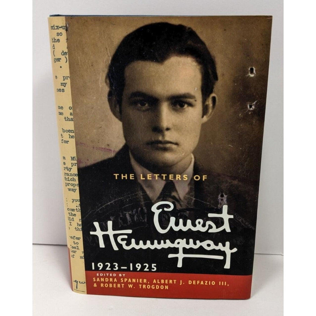 Letters of Ernest Hemingway Vol 2 1923-1925 Hardcover Book