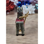 Nativity Ornaments Wiseman Horse Sheep Hand Painted Set of 3