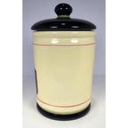 Oggi Chateau du Raisin Noir Canister Lid 6.5x5 Kitchen
