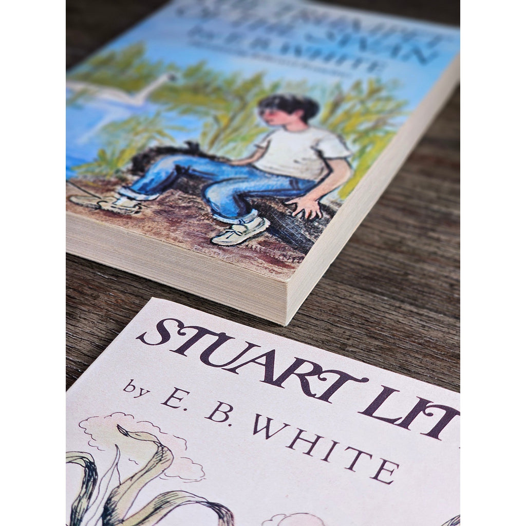 E.B. White Boxed Set 3 Books 1987 Scholastic Worn Slipcase