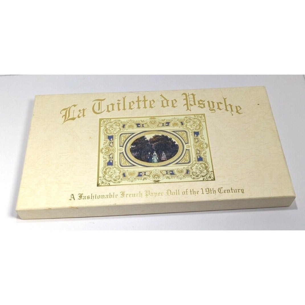 Vintage French Paper Doll Set Dollmasters 2000 with Stand 19th Century Style