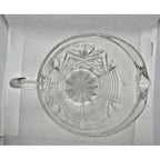Vintage 5" Tall Anchor Hocking Pressed Pineapple Glass Creamer Pitcher 1960s