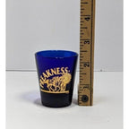 Preakness Stakes Shot Glass Blue Horse Racing Barware Souvenir