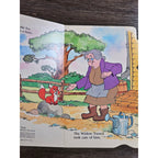 Vintage 1981 Walt Disney The Fox Finds a Friend Golden Sturdy Shape Book Tod