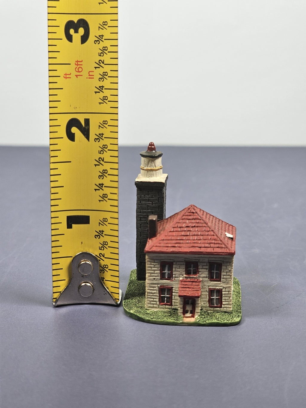 Lenox Miniature Lighthouse Thimble Figurine Watch Hill Lighthouse Rhone Island