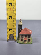 Lenox Miniature Lighthouse Thimble Figurine Watch Hill Lighthouse Rhone Island