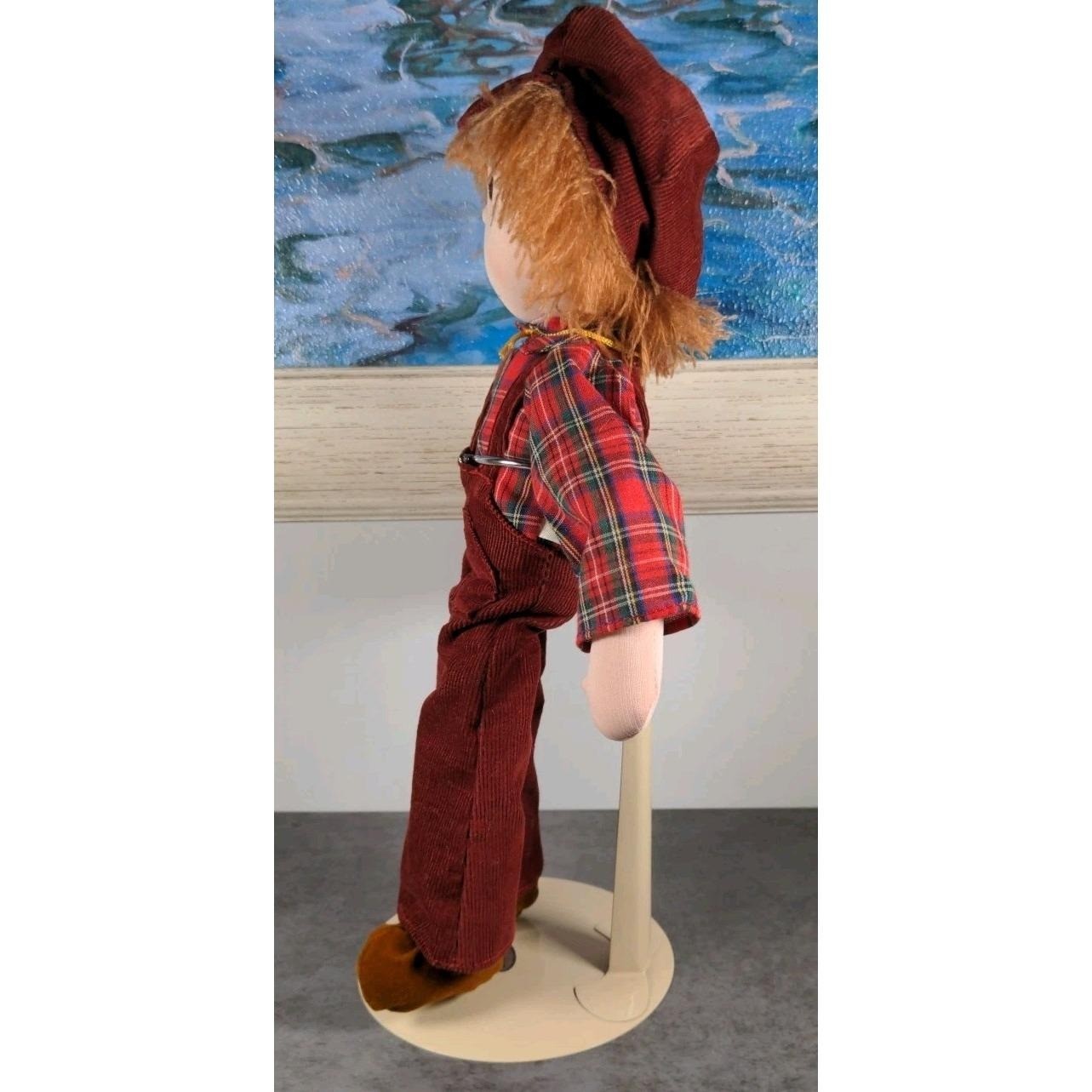 Russ Berrie Dollies Jody Boy Doll 12 Inch Vintage Plush Toy