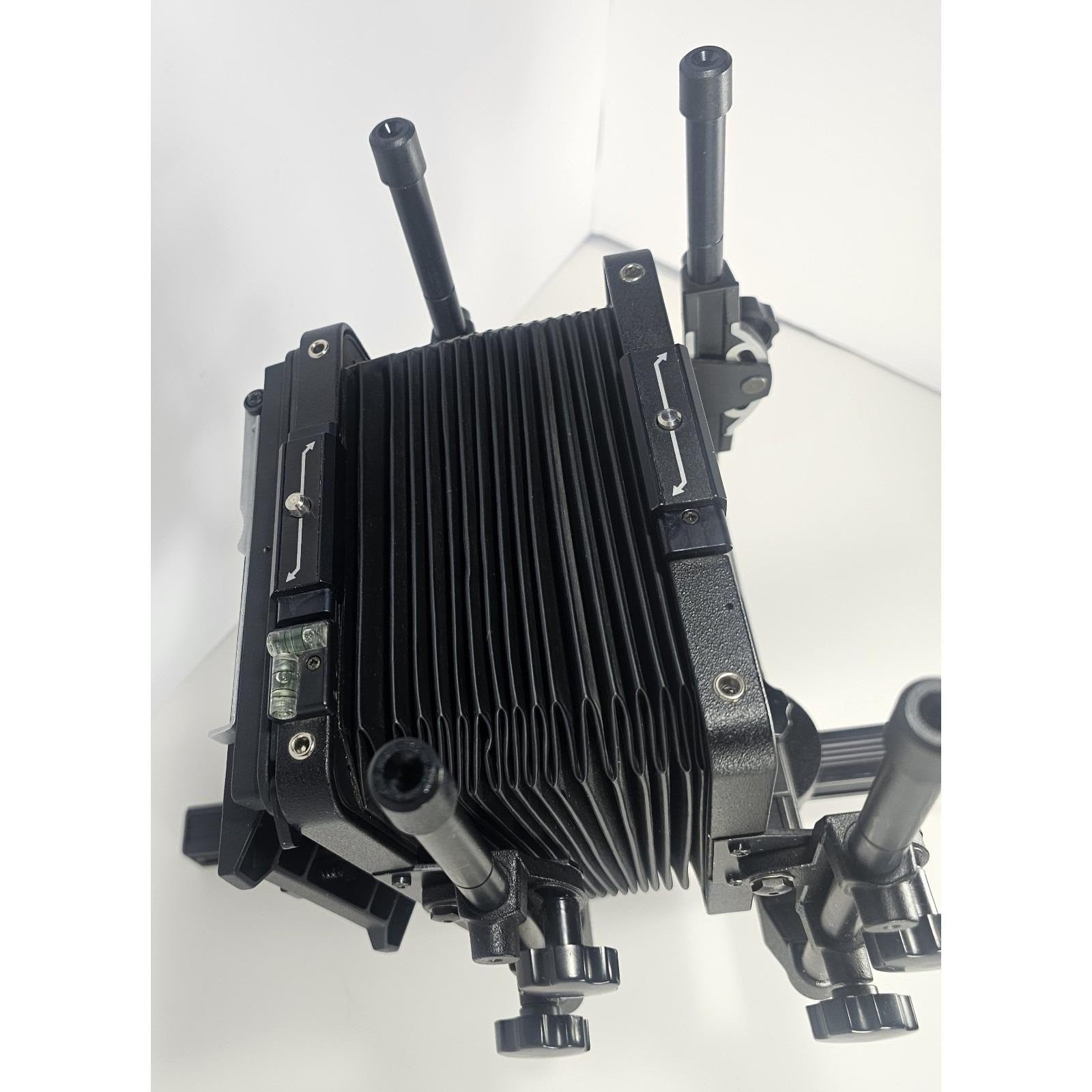 Calumet 4x5 Monorail View Camera w Film Holders & Lens Board