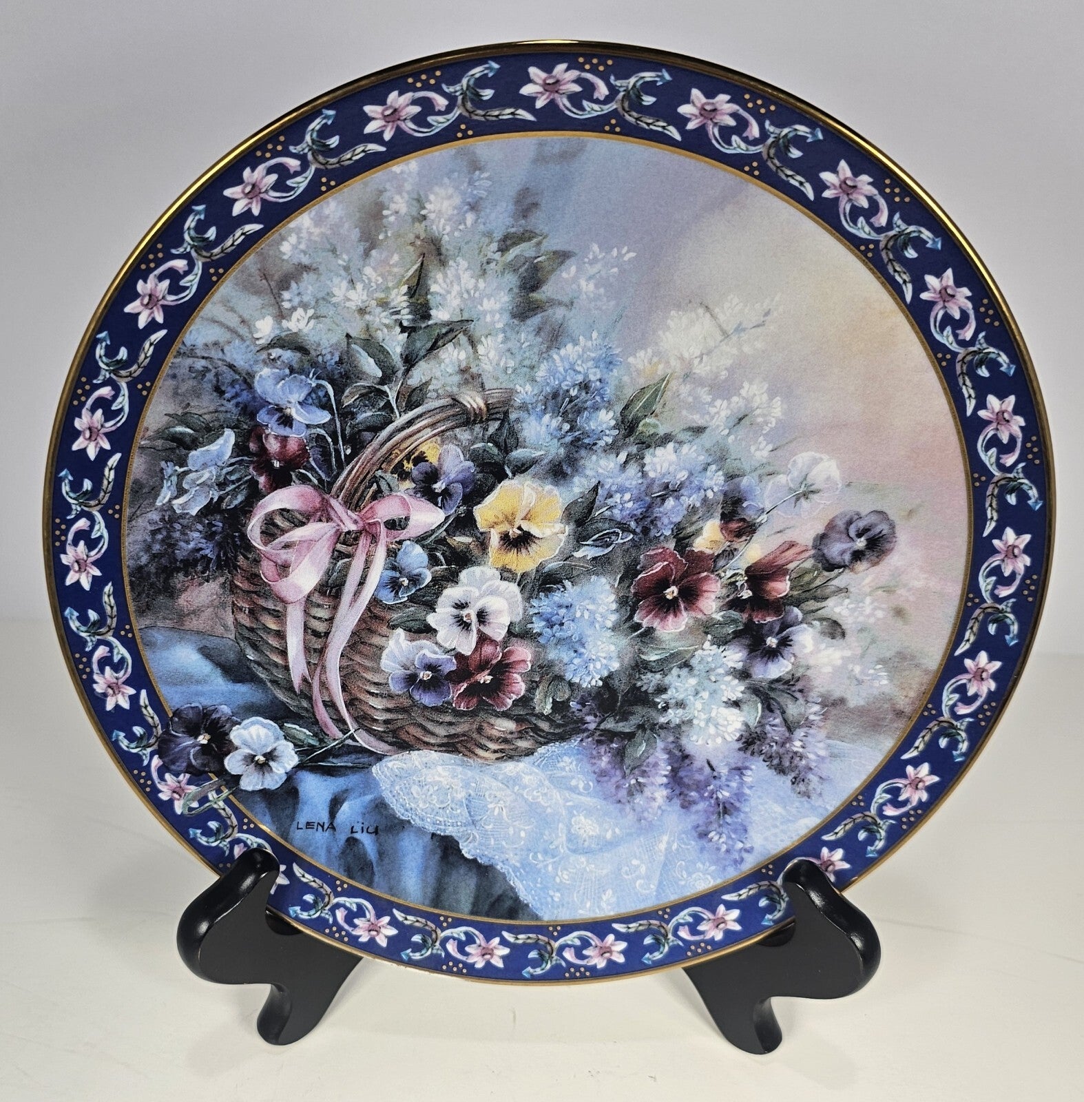 Lena Liu Collector Plate 7773D – W.L. George Bradford Exchange China